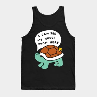 The Turtle Funny Tank Top